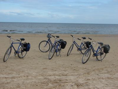 Individuelle Radreise in Baltischen Lndern am Strand