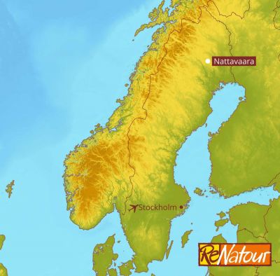 Hundschlitten Abenteuer Schweden Schwedisch Lappland Winterreise