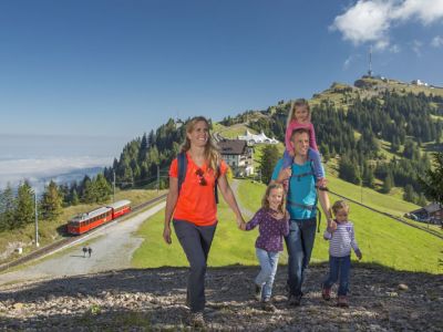 Wanderwoche fr Familien auf Rigi Vierwaldstttersee