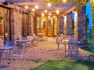  lauschige terrasse abend spanien natur